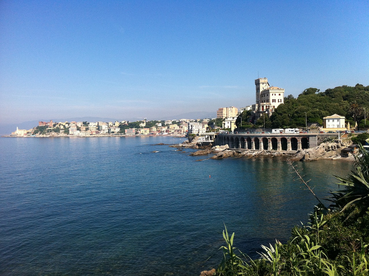 italy coast sea free photo