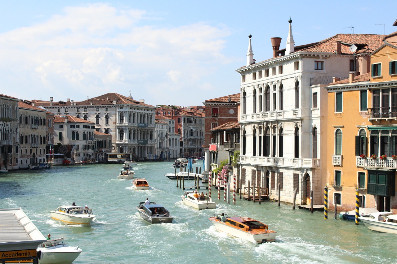 italy venice boats free photo