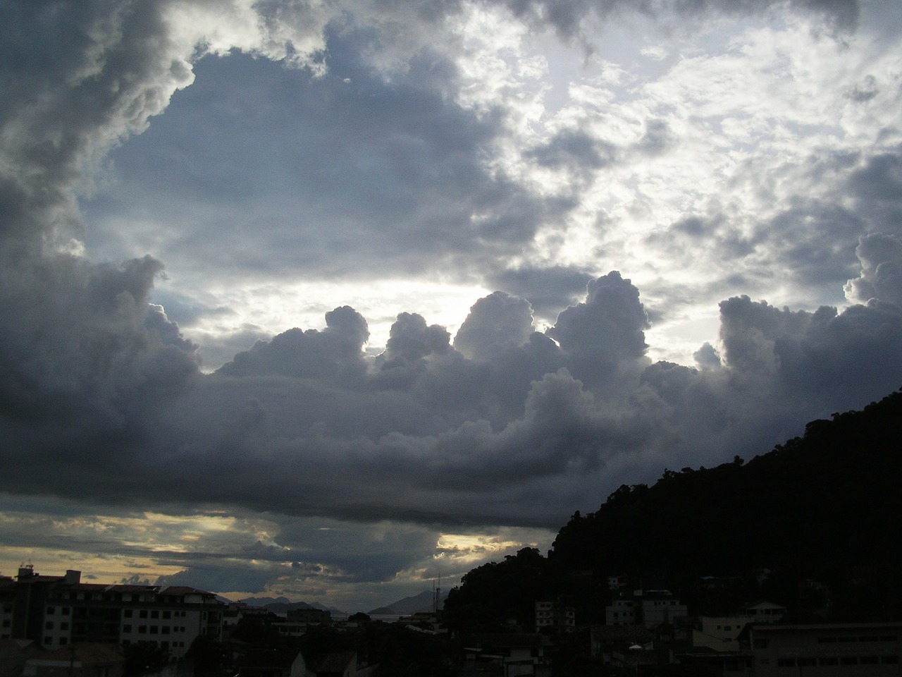 italy clouds twilight free photo