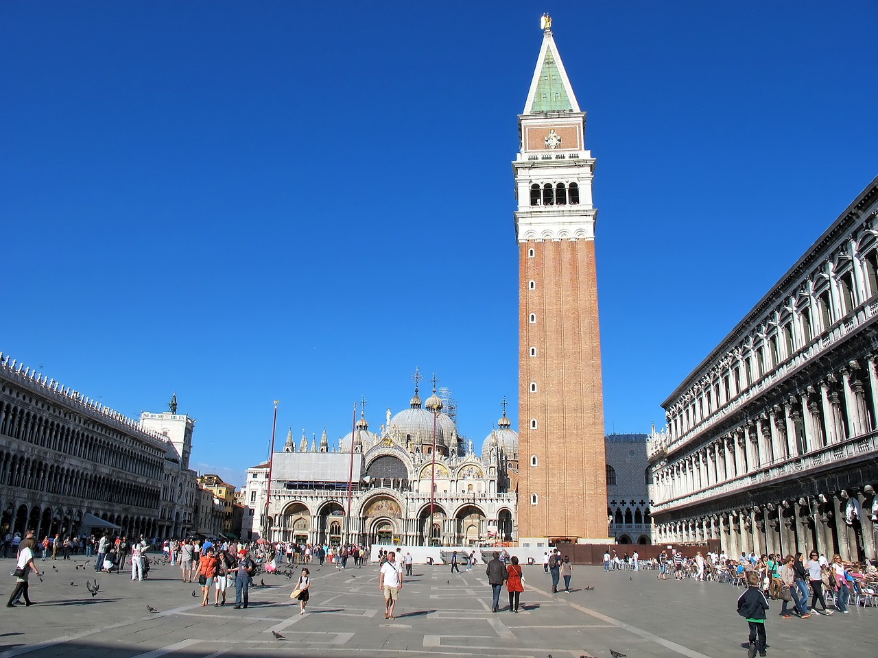 italy venice st mark's square free photo