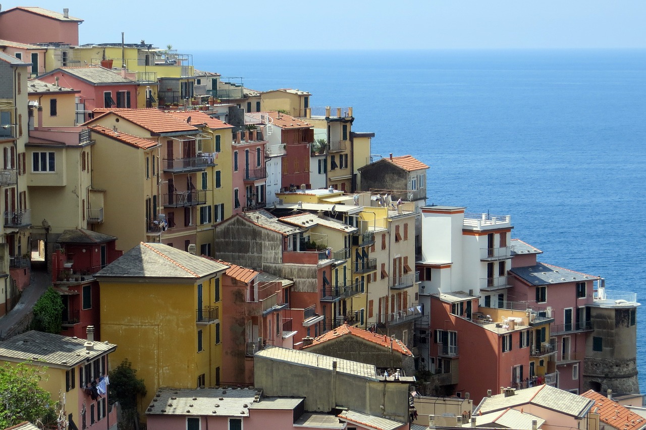 italy riviera coast free photo