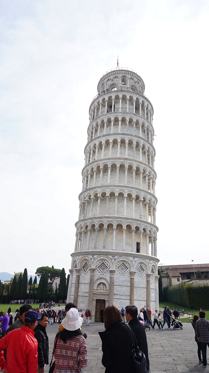 italy pisa the leaning tower of pisa free photo