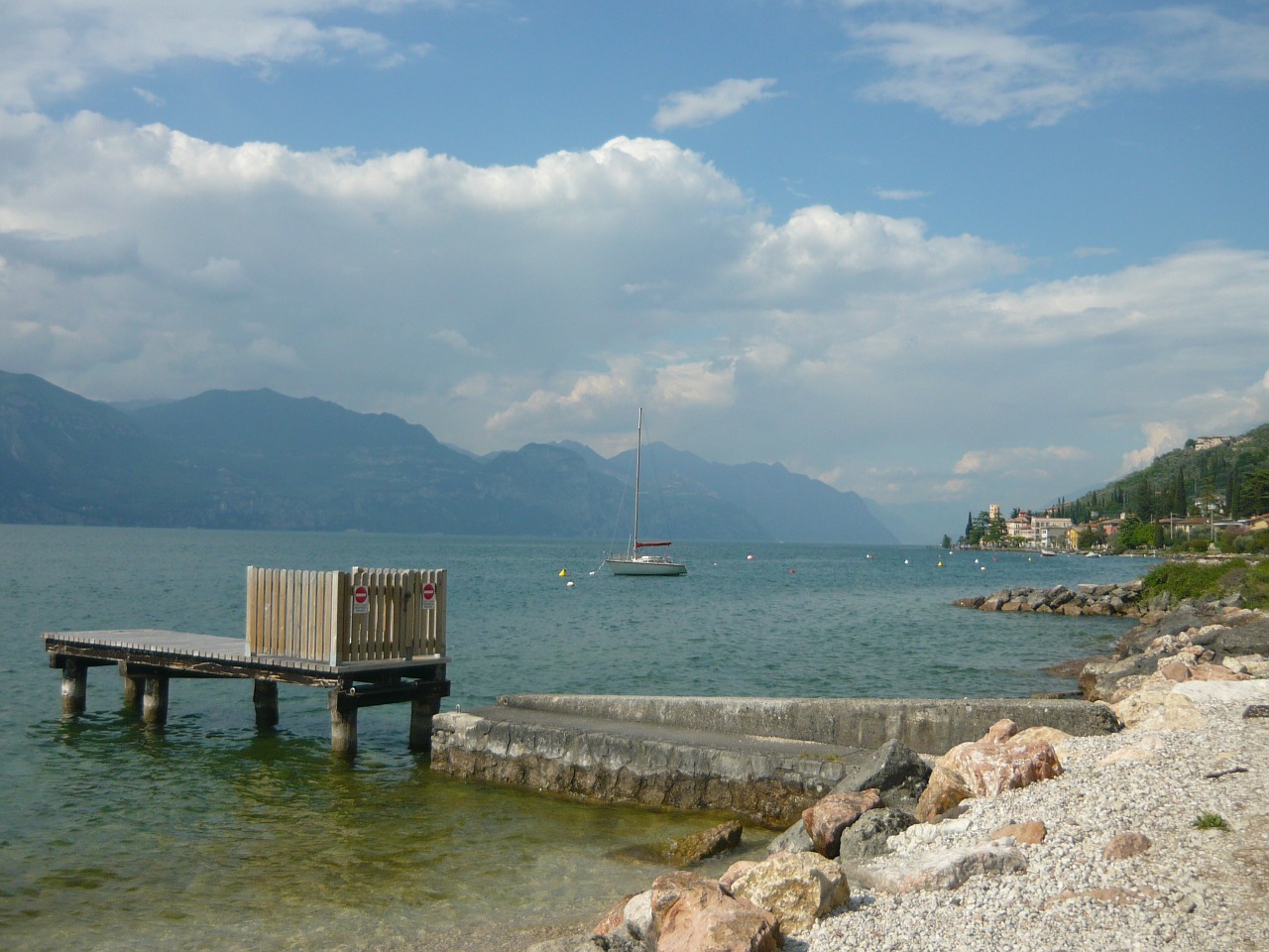 italy italian lake garda free photo