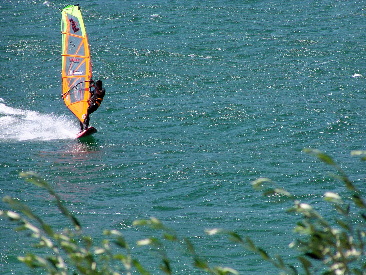 italy garda surf free photo