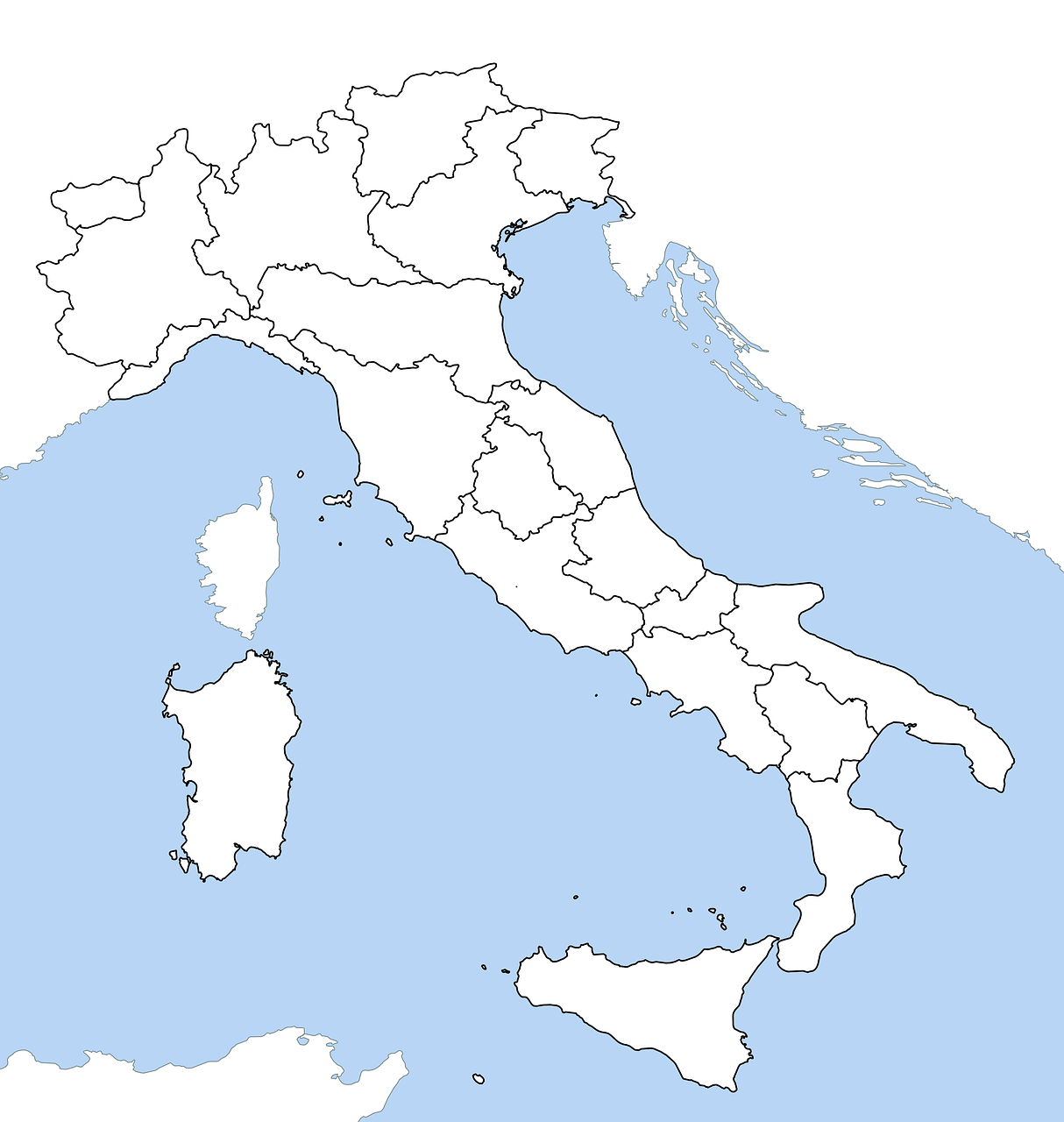 italy map regions untitled free photo