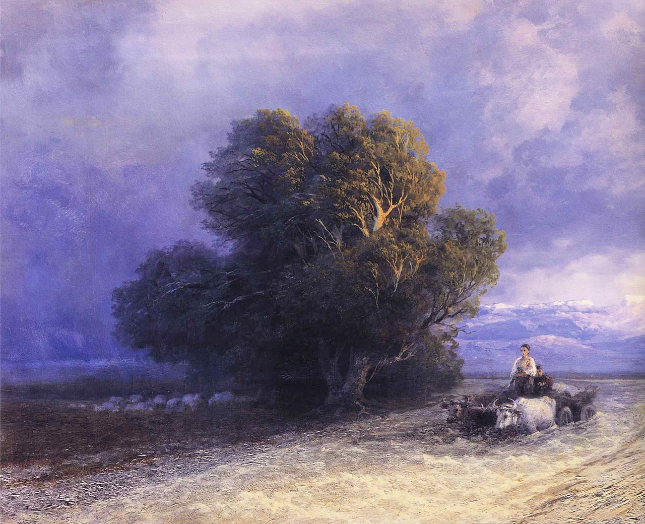 ivan aivazovsky painting oil on canvas free photo