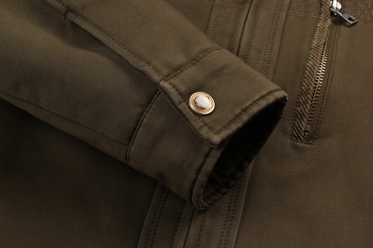 jacket cuffs detail free photo