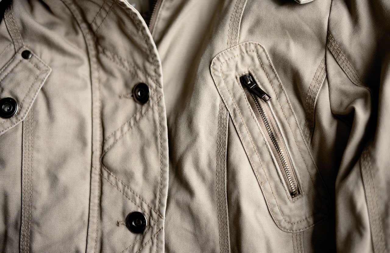 jacket  zip  seam free photo