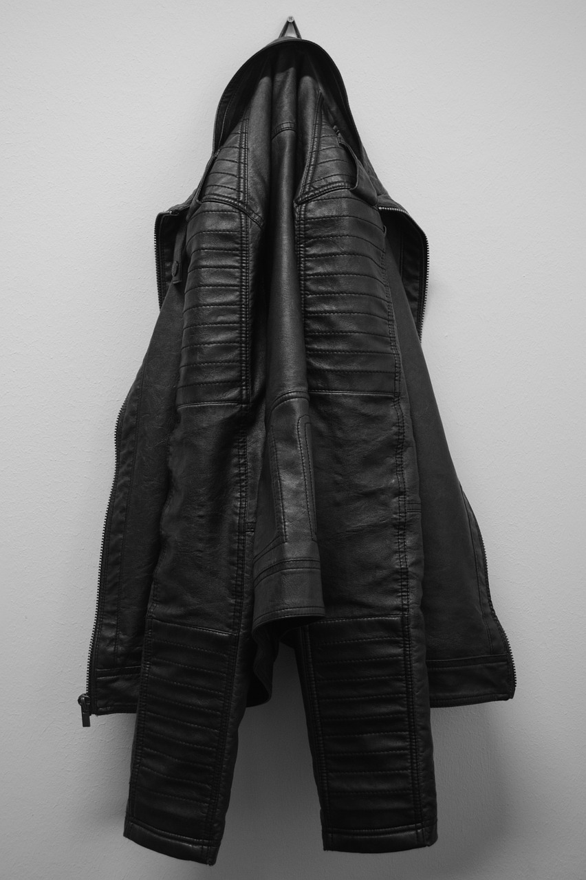 jacket leather coat clothing free photo