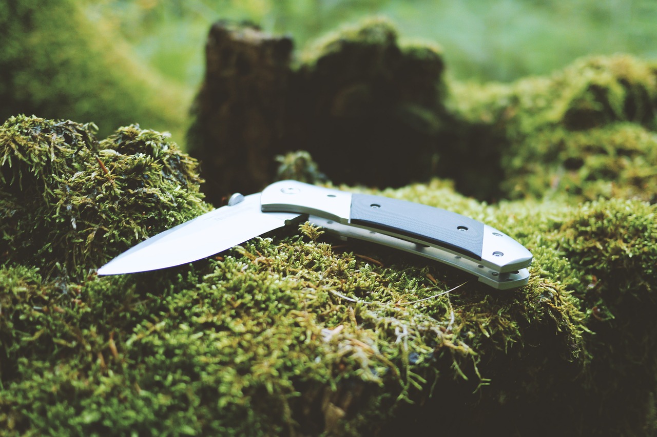 jackknife knife camping equipment free photo