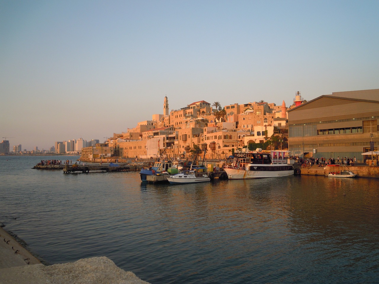 jaffa city by the sea israel free photo