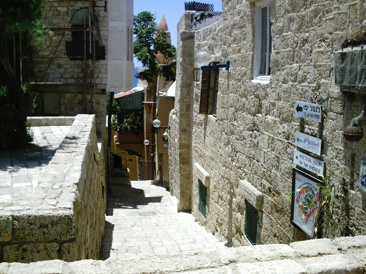 jaffa israel old town free photo