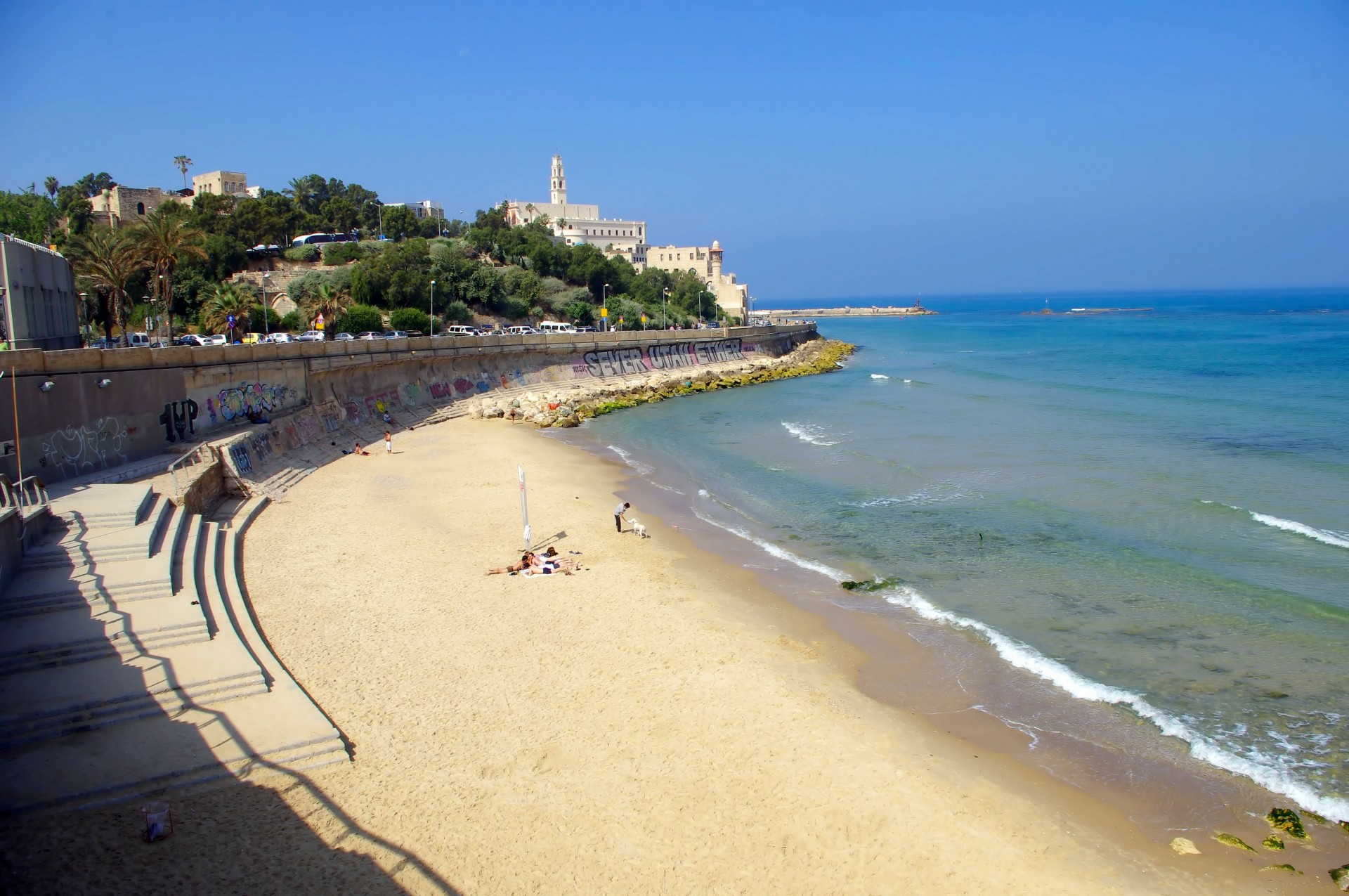 jaffa beach israel free photo