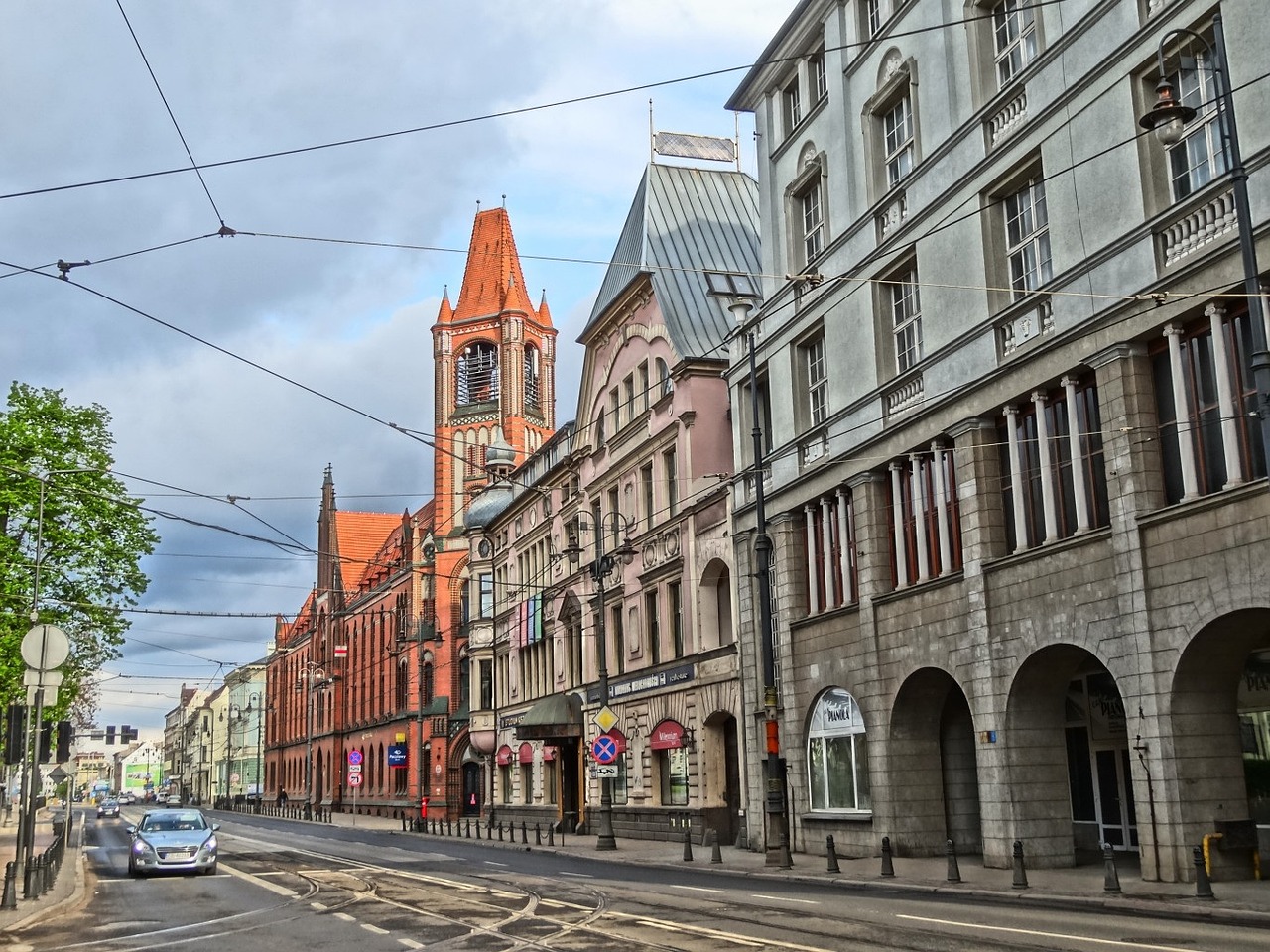 jagiellonska street bydgoszcz poland free photo