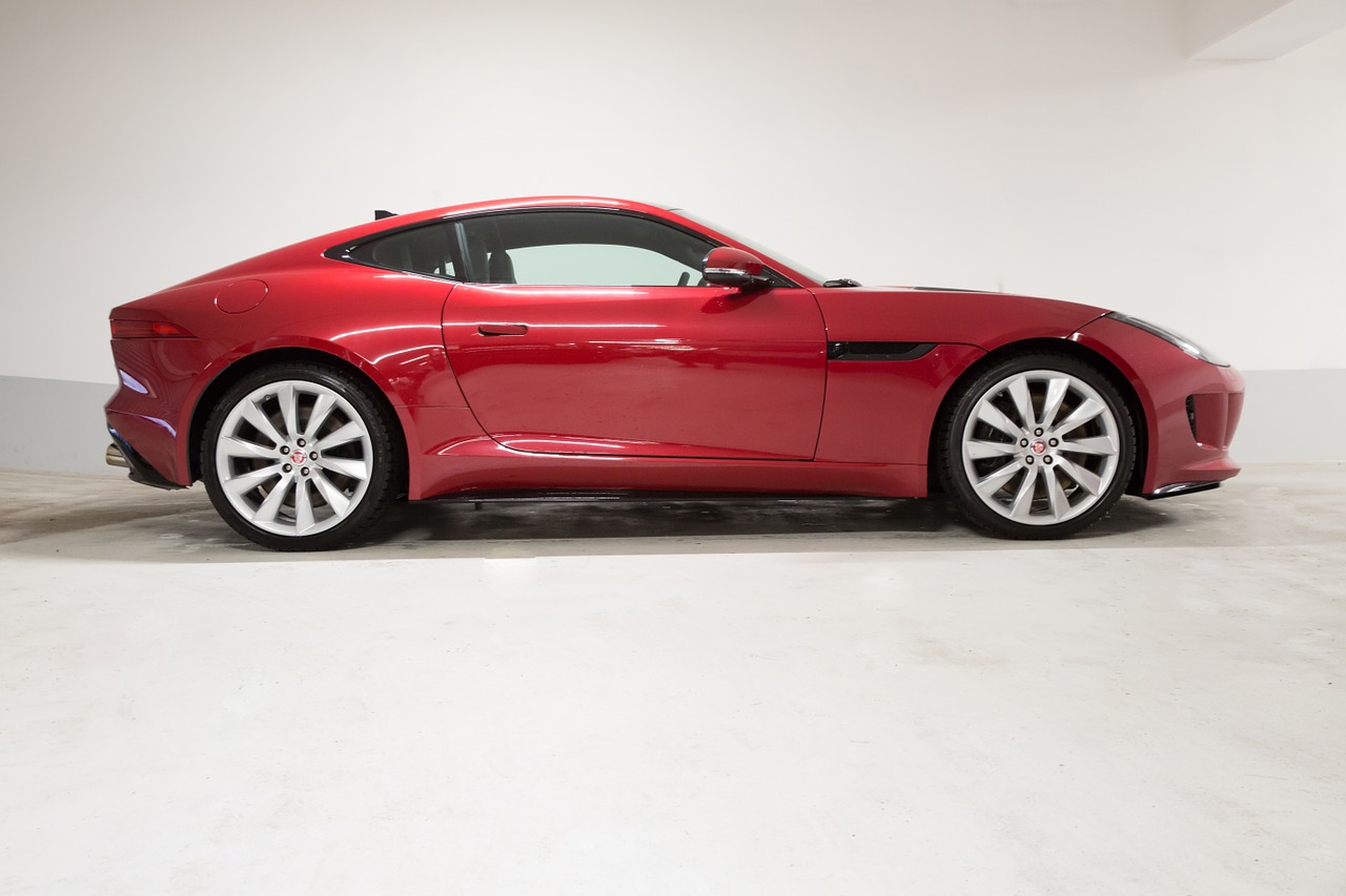 jaguar f type coupe free photo