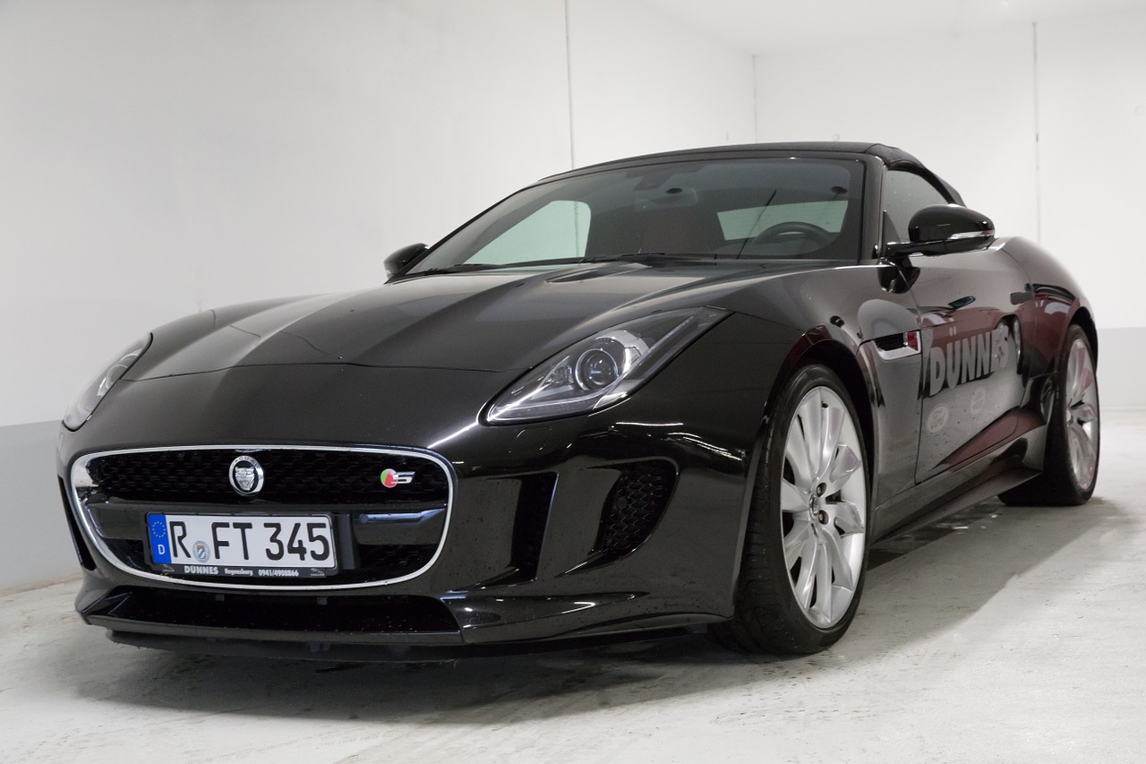 jaguar f type coupe free photo