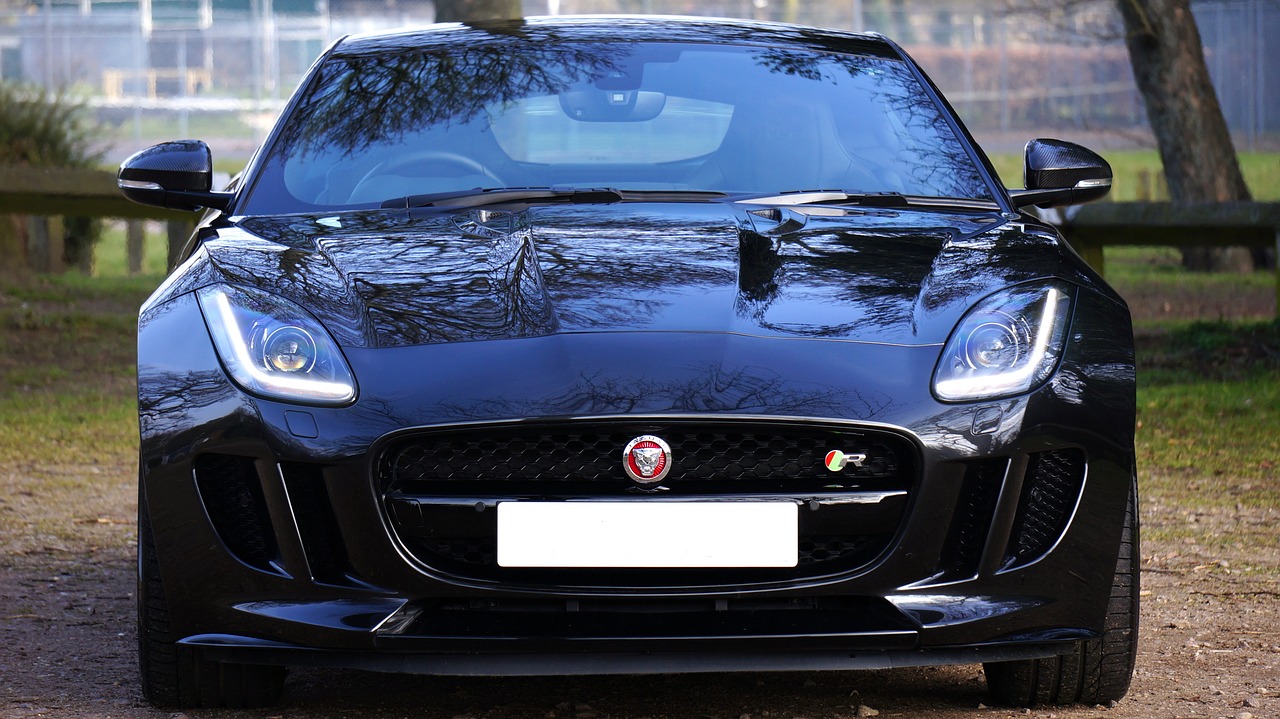 jaguar sports car fast free photo