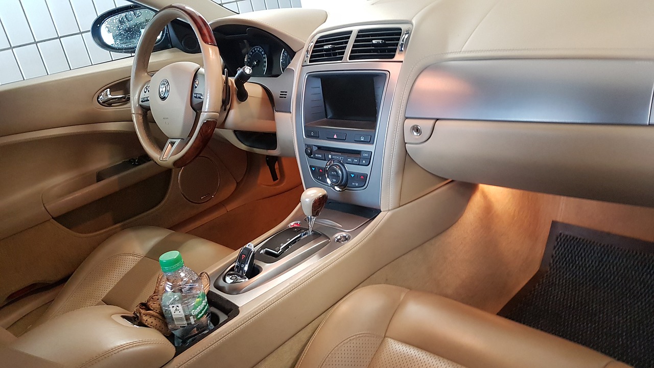 jaguar  interior  vehicle free photo