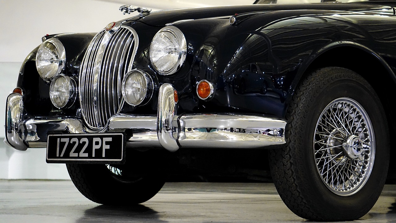 jaguar car classic car free photo
