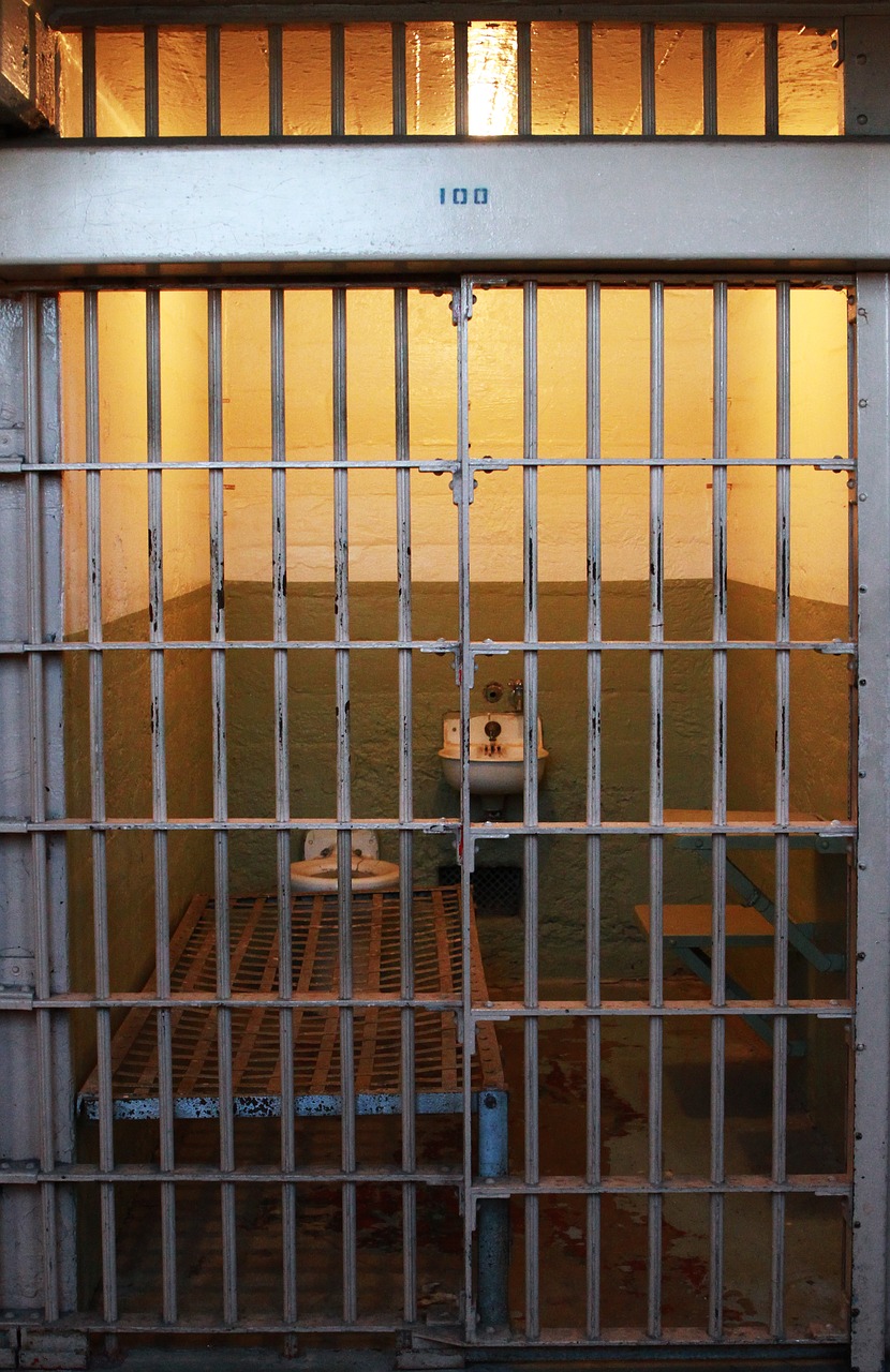 jail cell alcatraz prison free photo