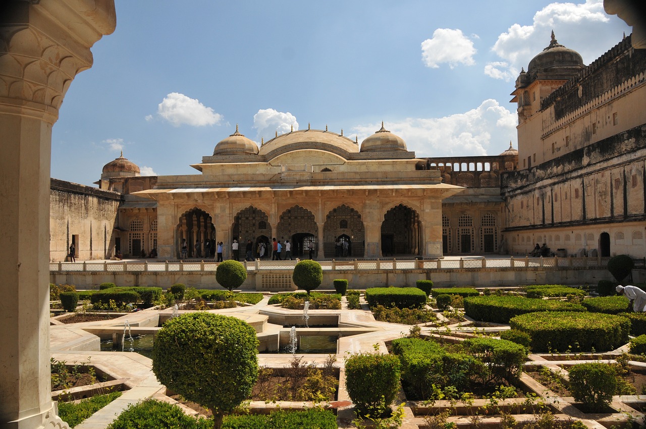 jaipur amber fort rajasthan free photo