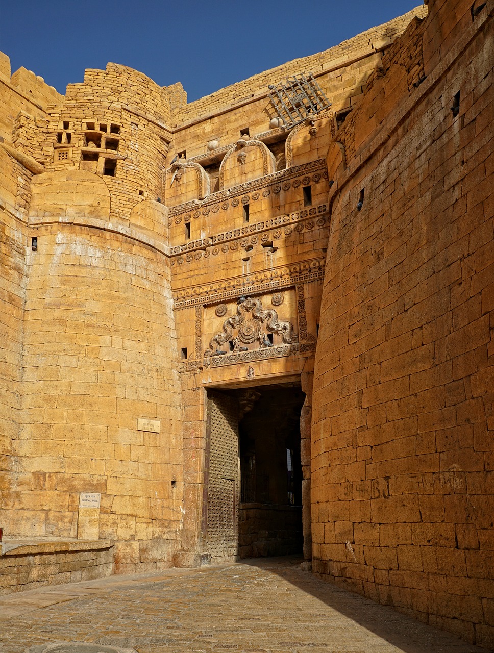 jaisalmer fort architecture free photo