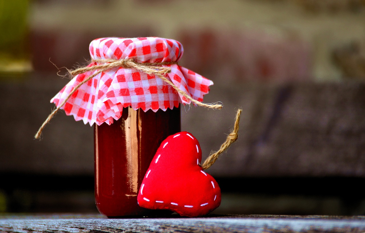 jam  heart  sweet free photo