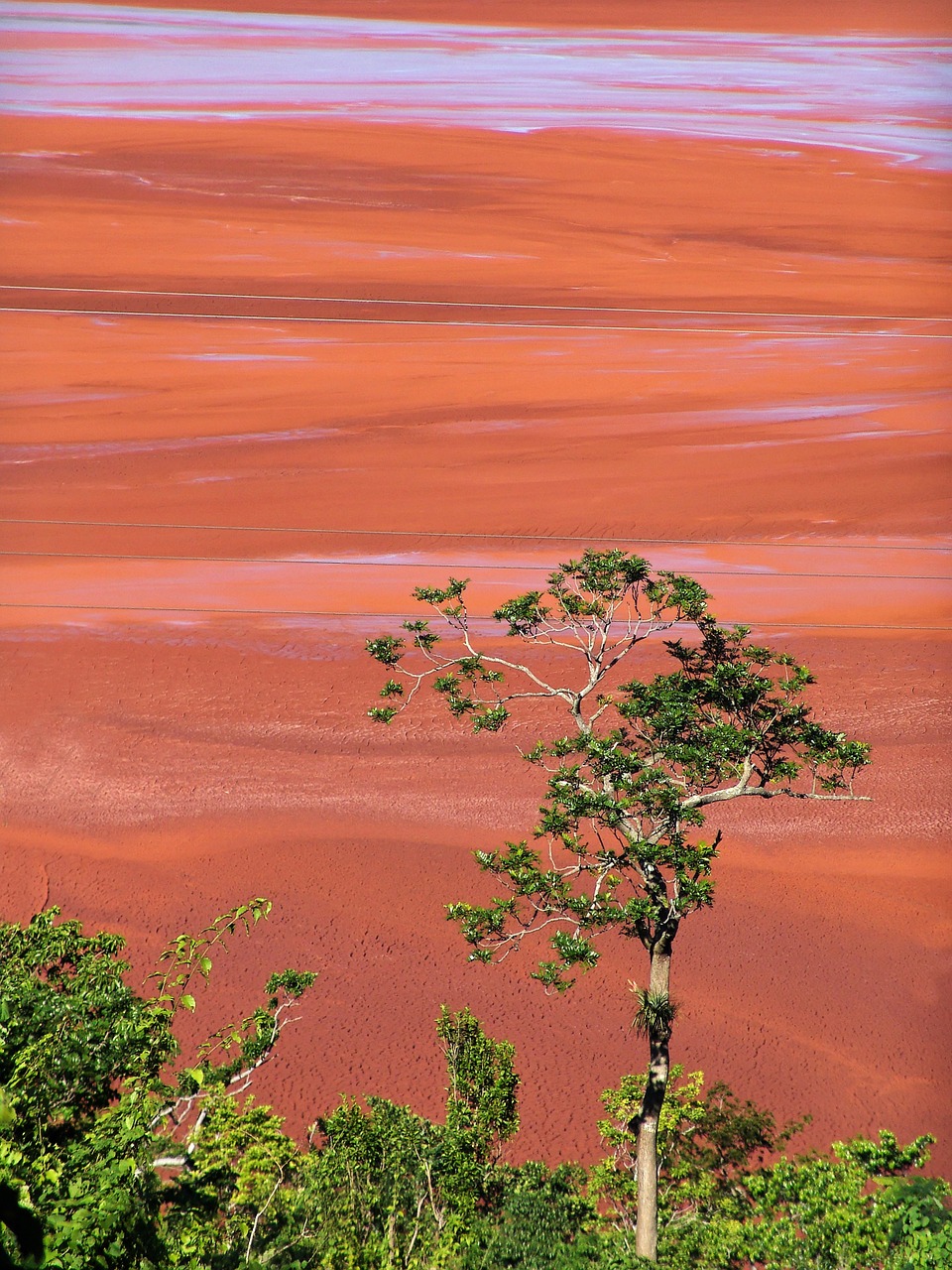 jamaica aluminium open pit mining free photo