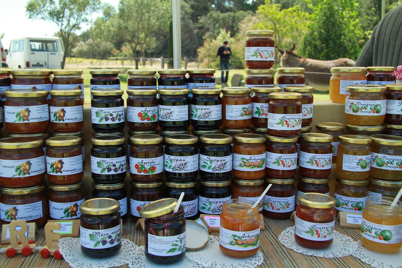 jams occitan market southern products free photo