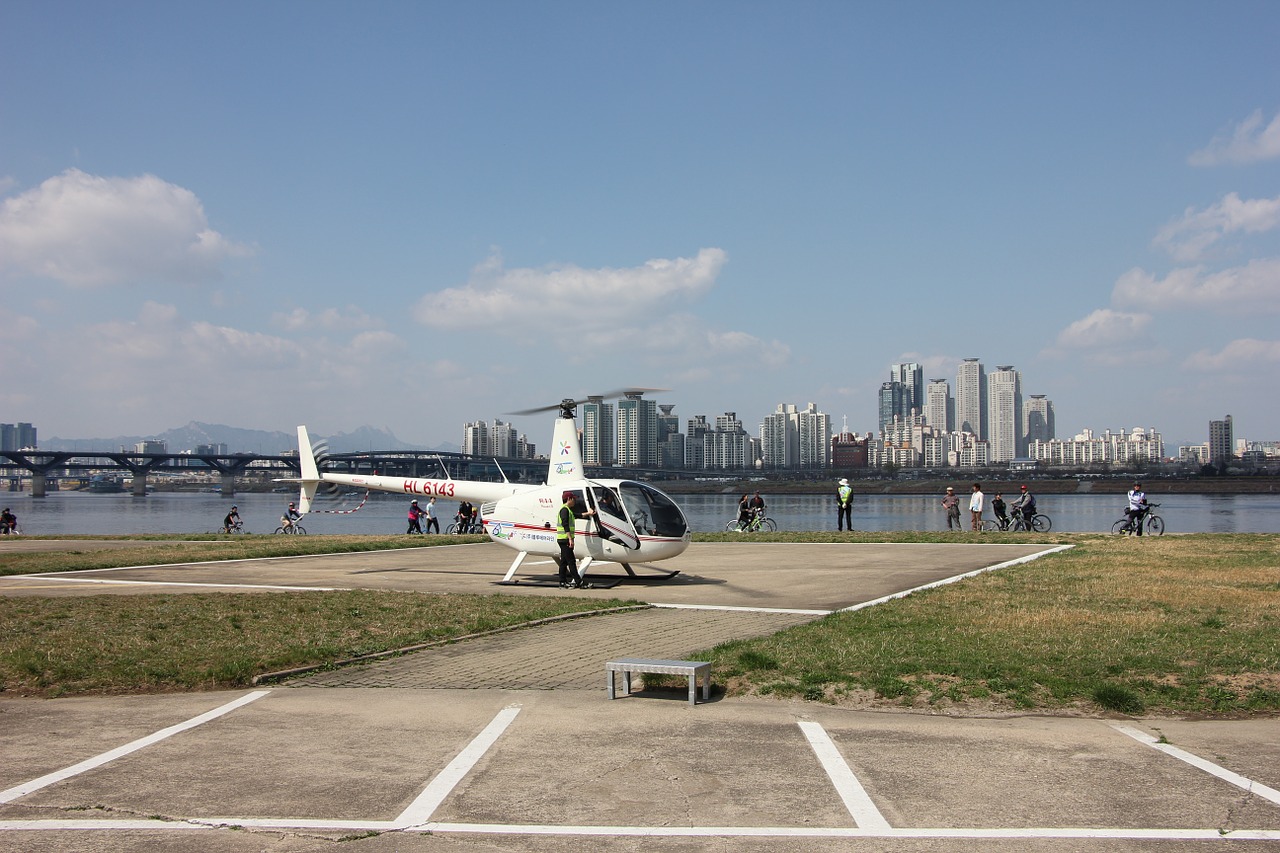 jamsil helicopter travel free photo