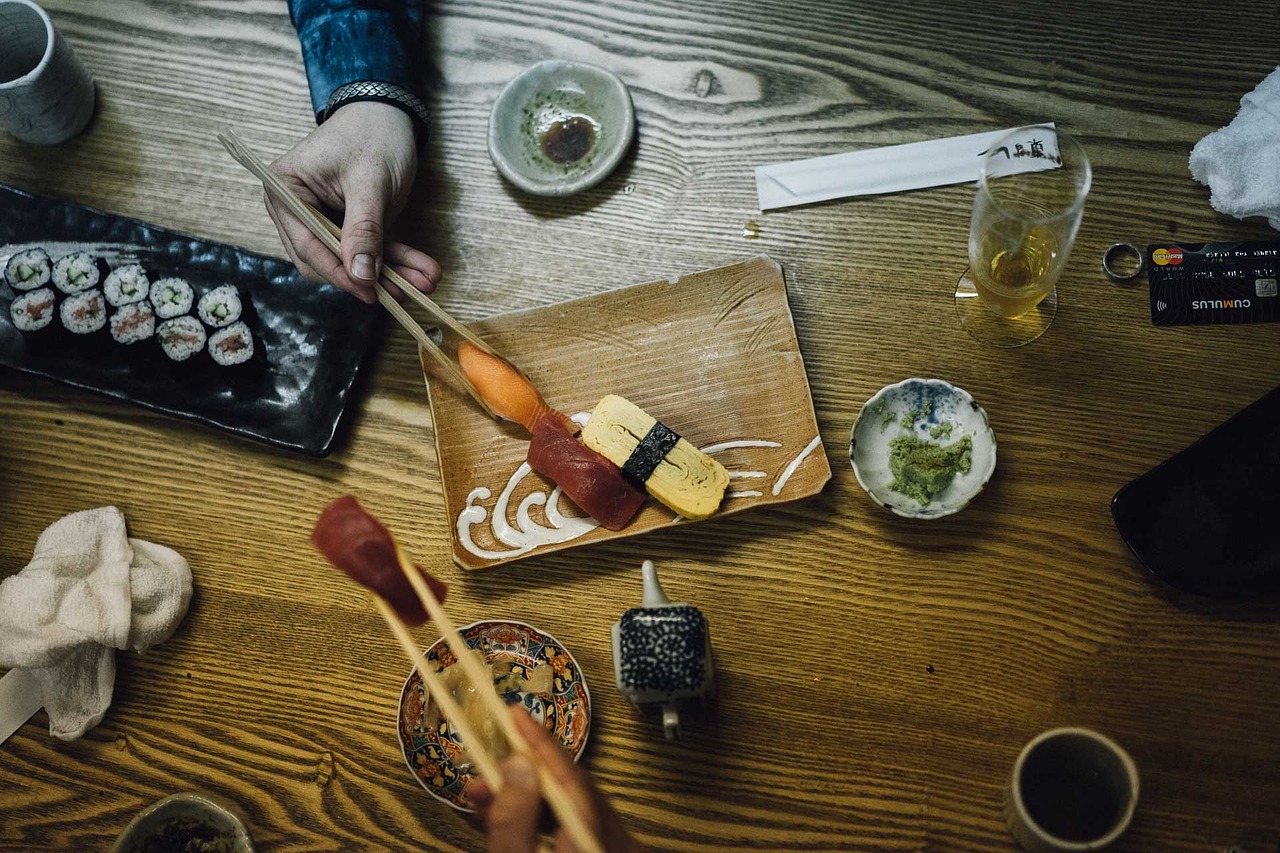 japan nippon sushi free photo