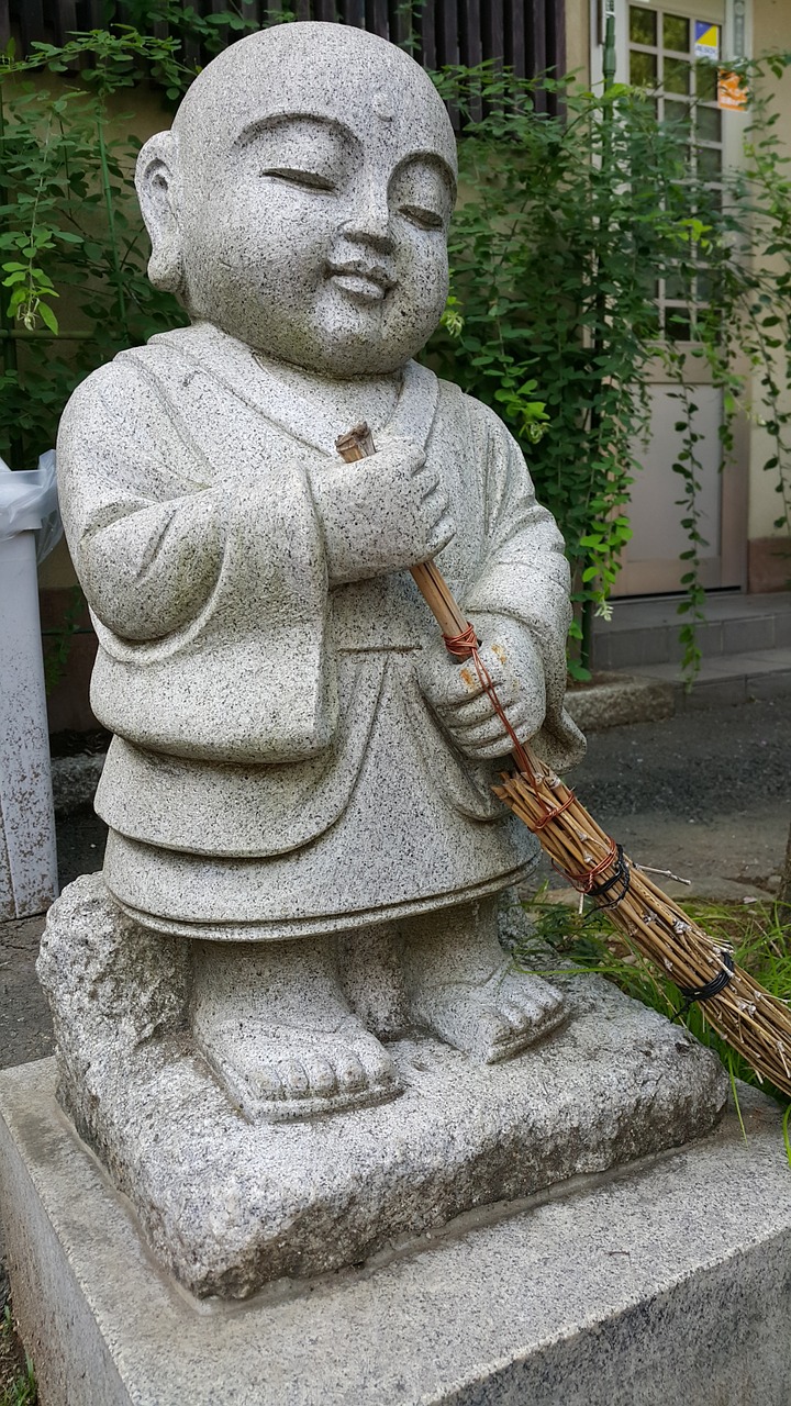 japan doll monks free photo