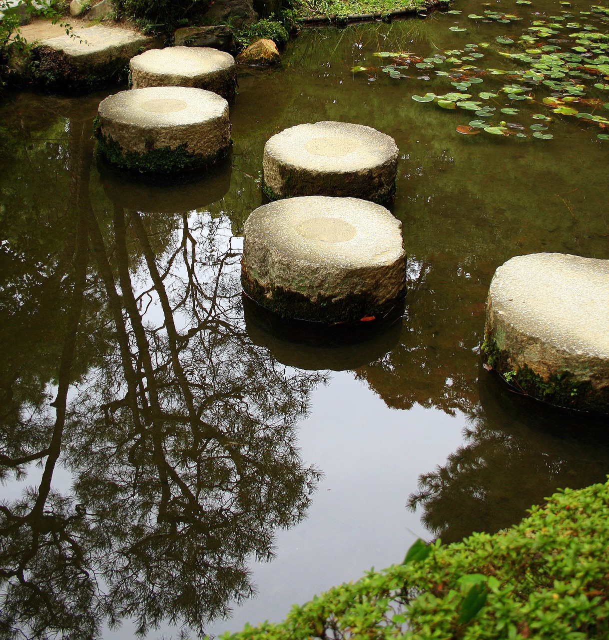 japan garden stones free photo