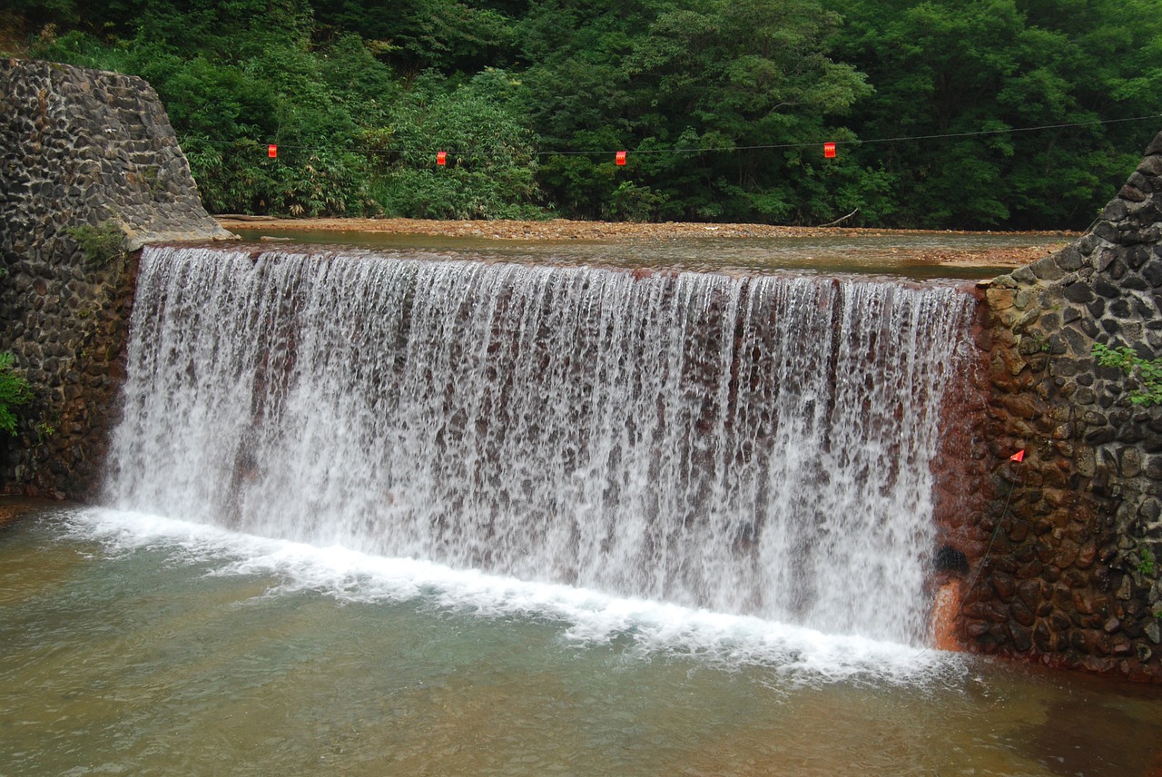 japan waterfall water free photo