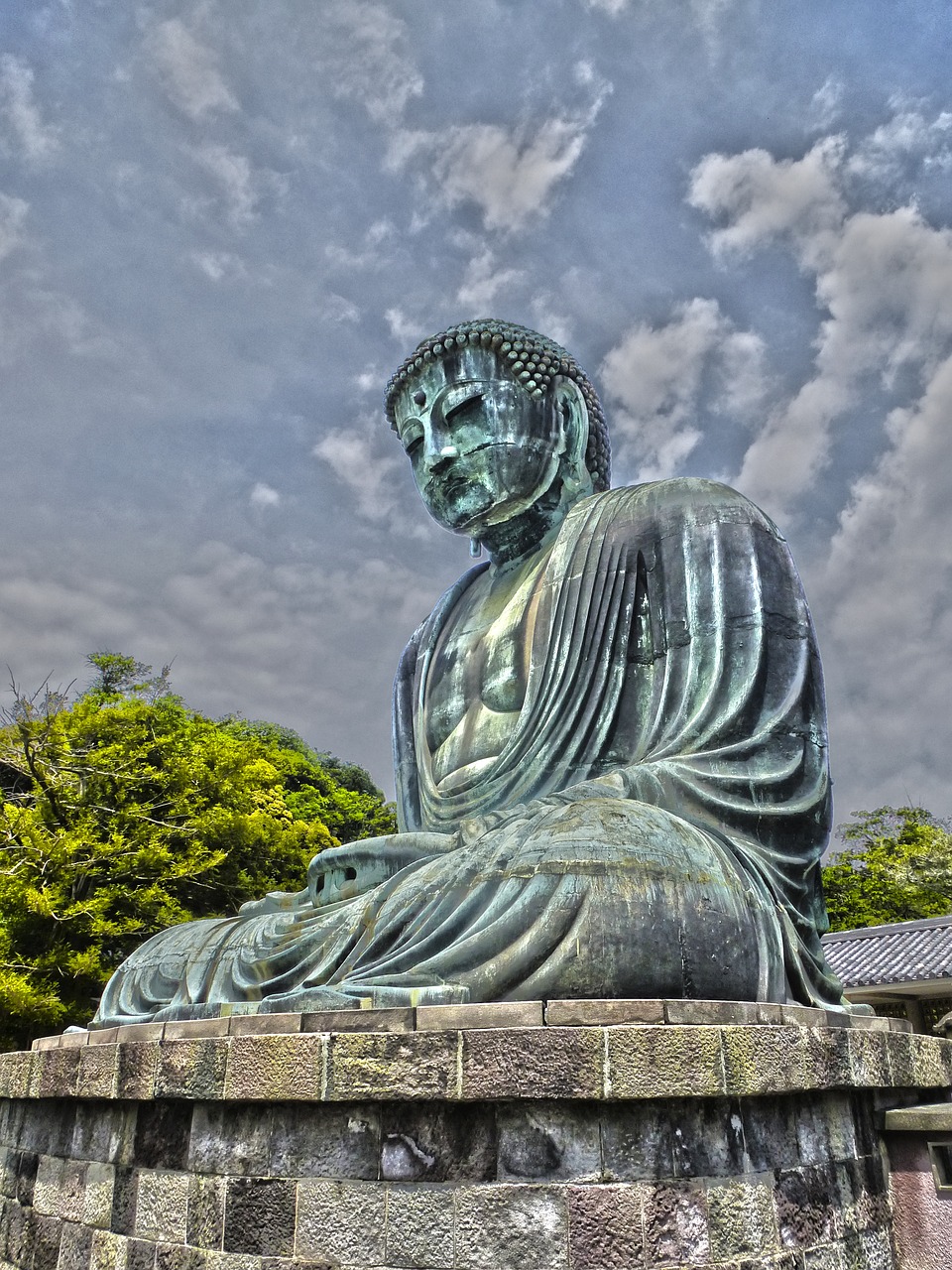 japan statue bronze free photo