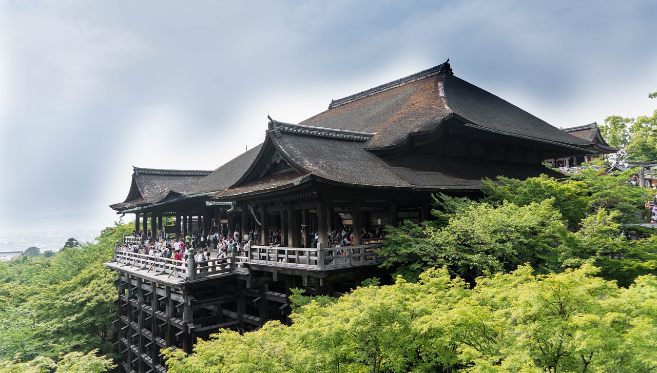 japan kyoto kiyomizu-dera free photo