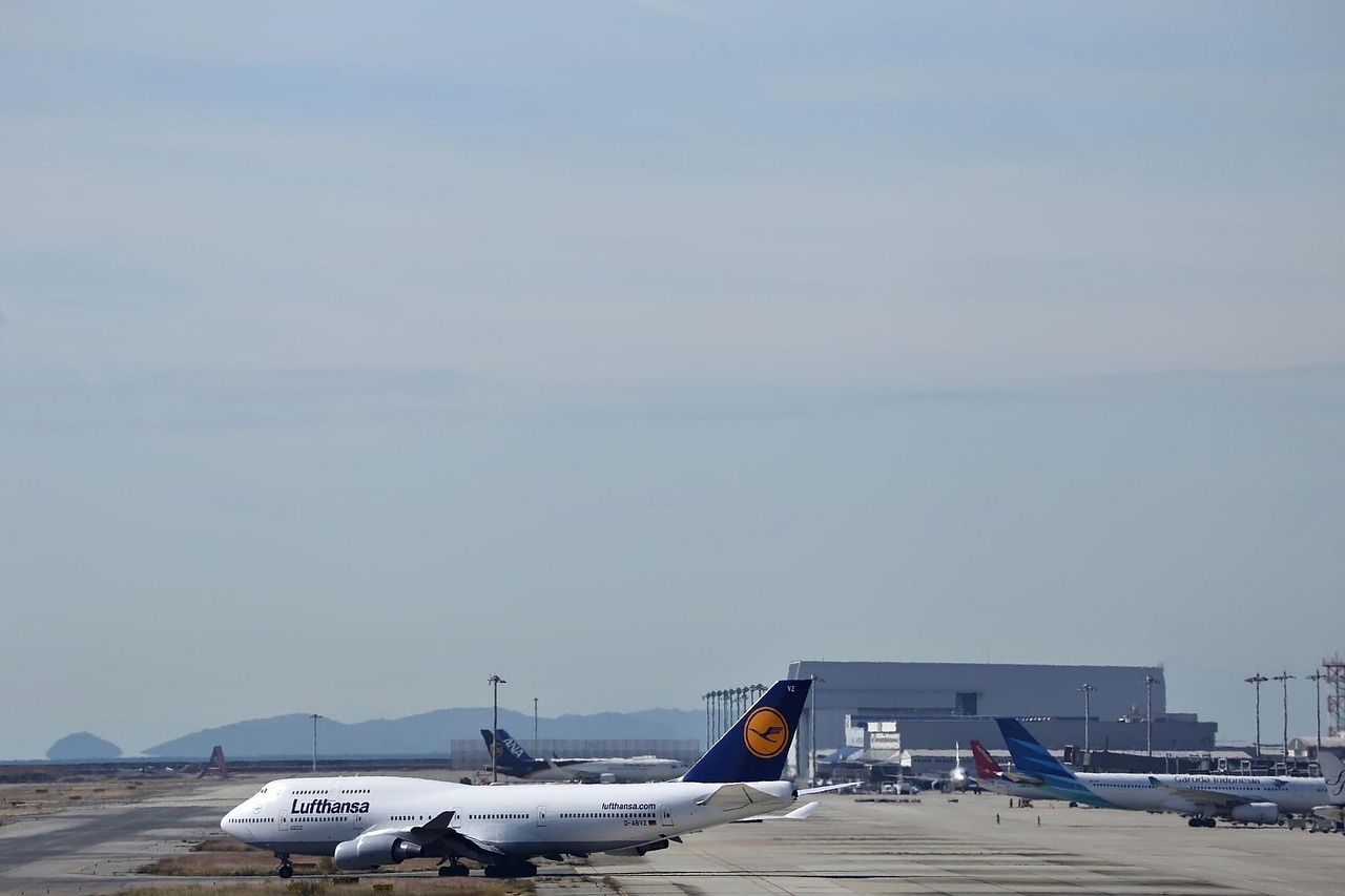 japan osaka kansai international airport free photo