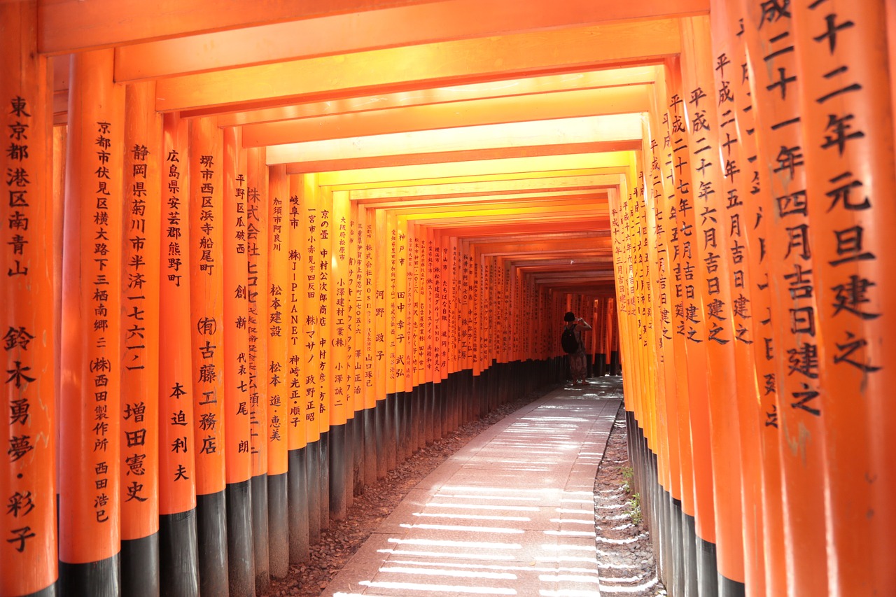 japan kyoto shrine free photo