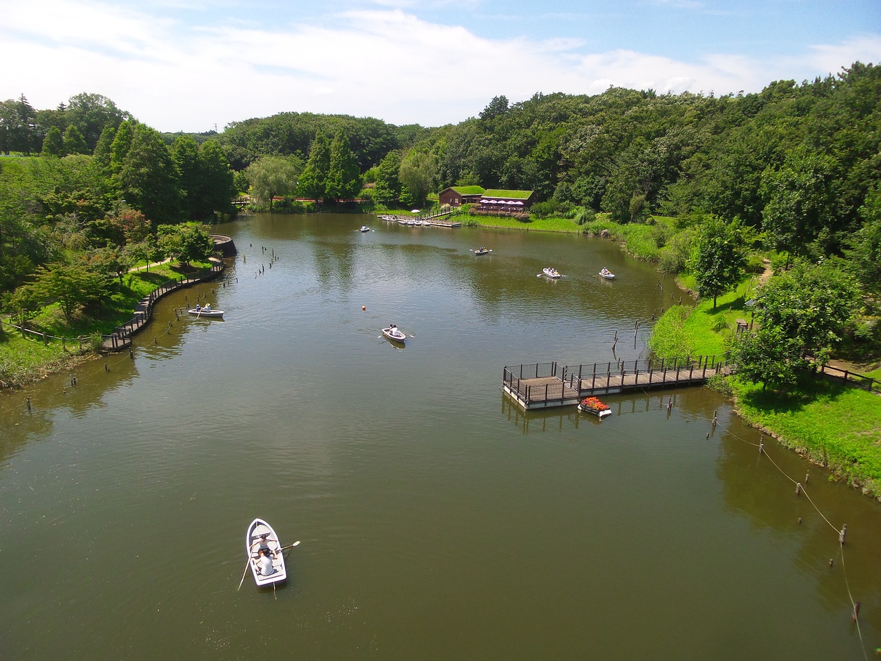 japan tokyo lake free photo