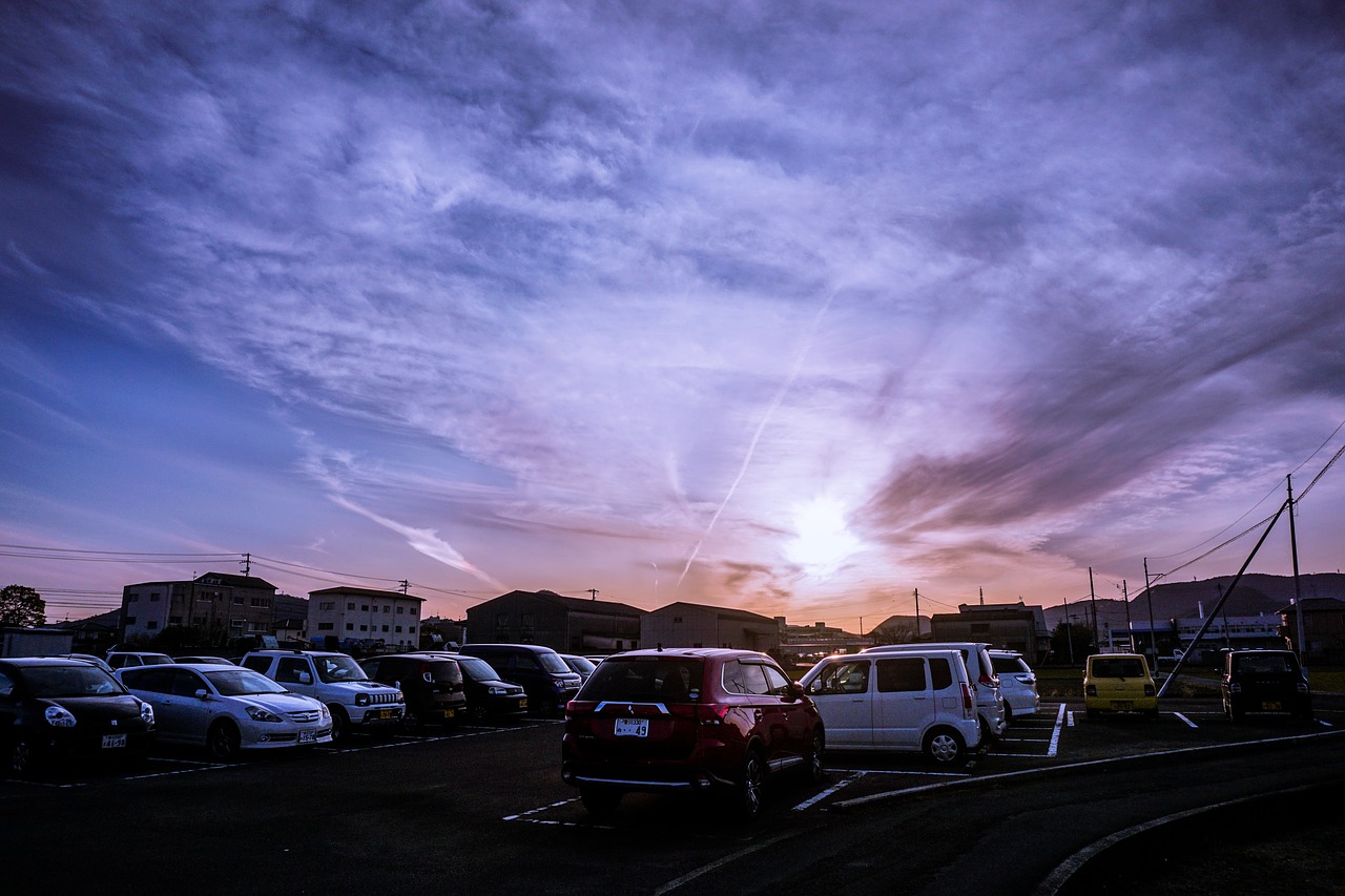 japan sky at dusk free photo