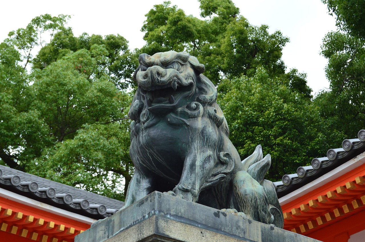 japan statue dragon free photo