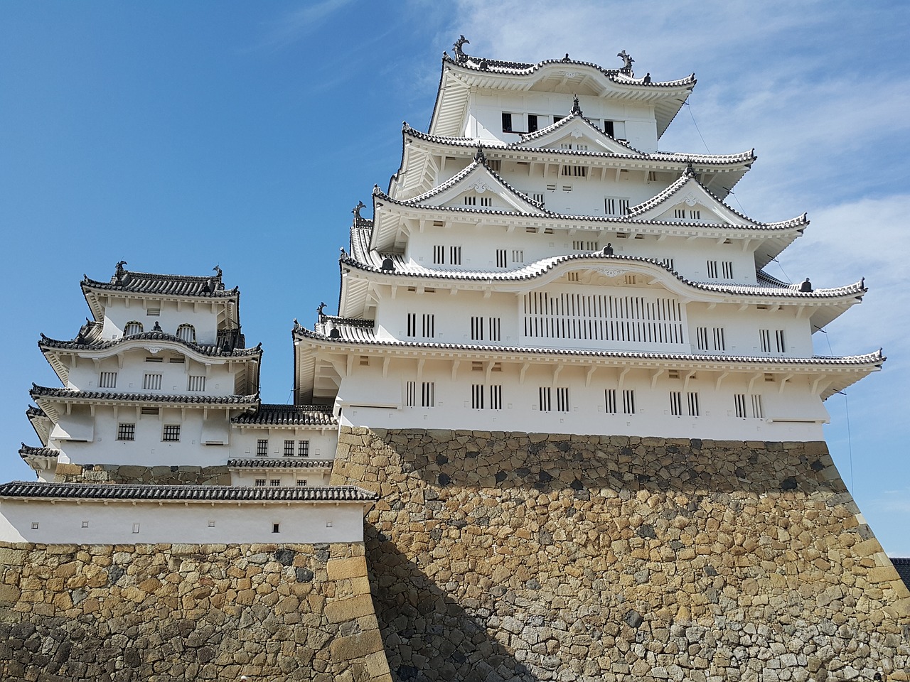 japan himeji castle world heritage free photo