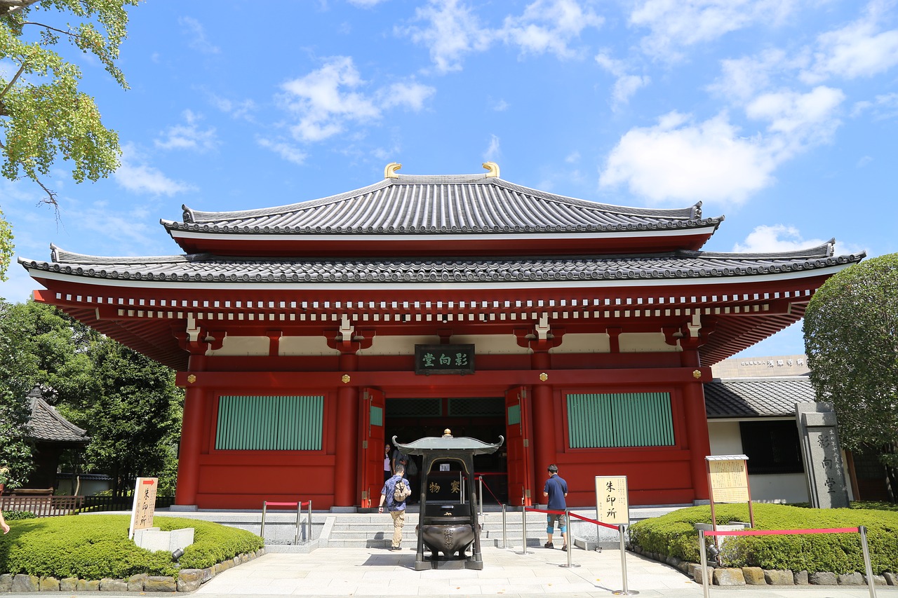 japan ancient architecture the scenery free photo