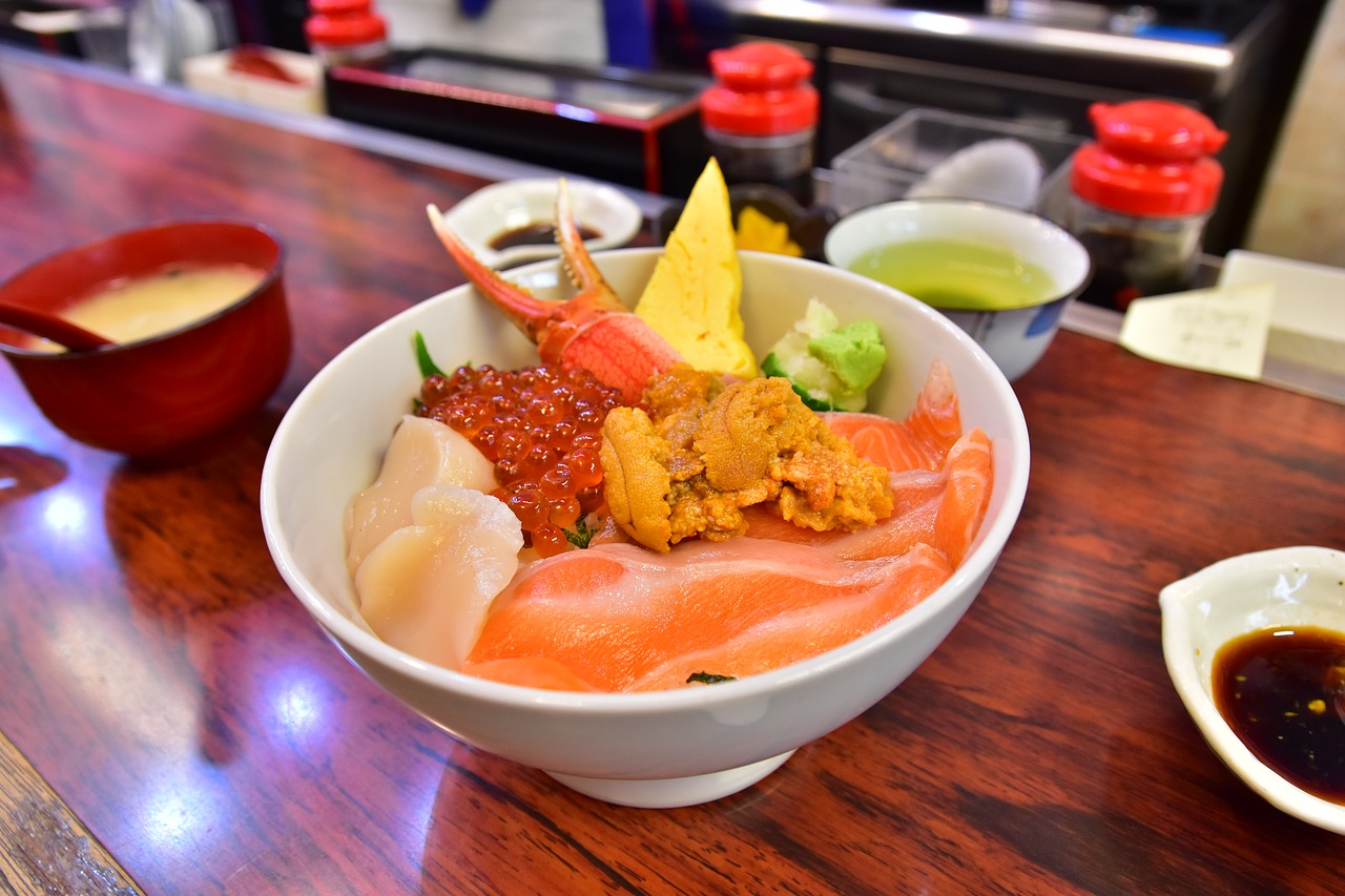 japan big house raw fish slice free photo