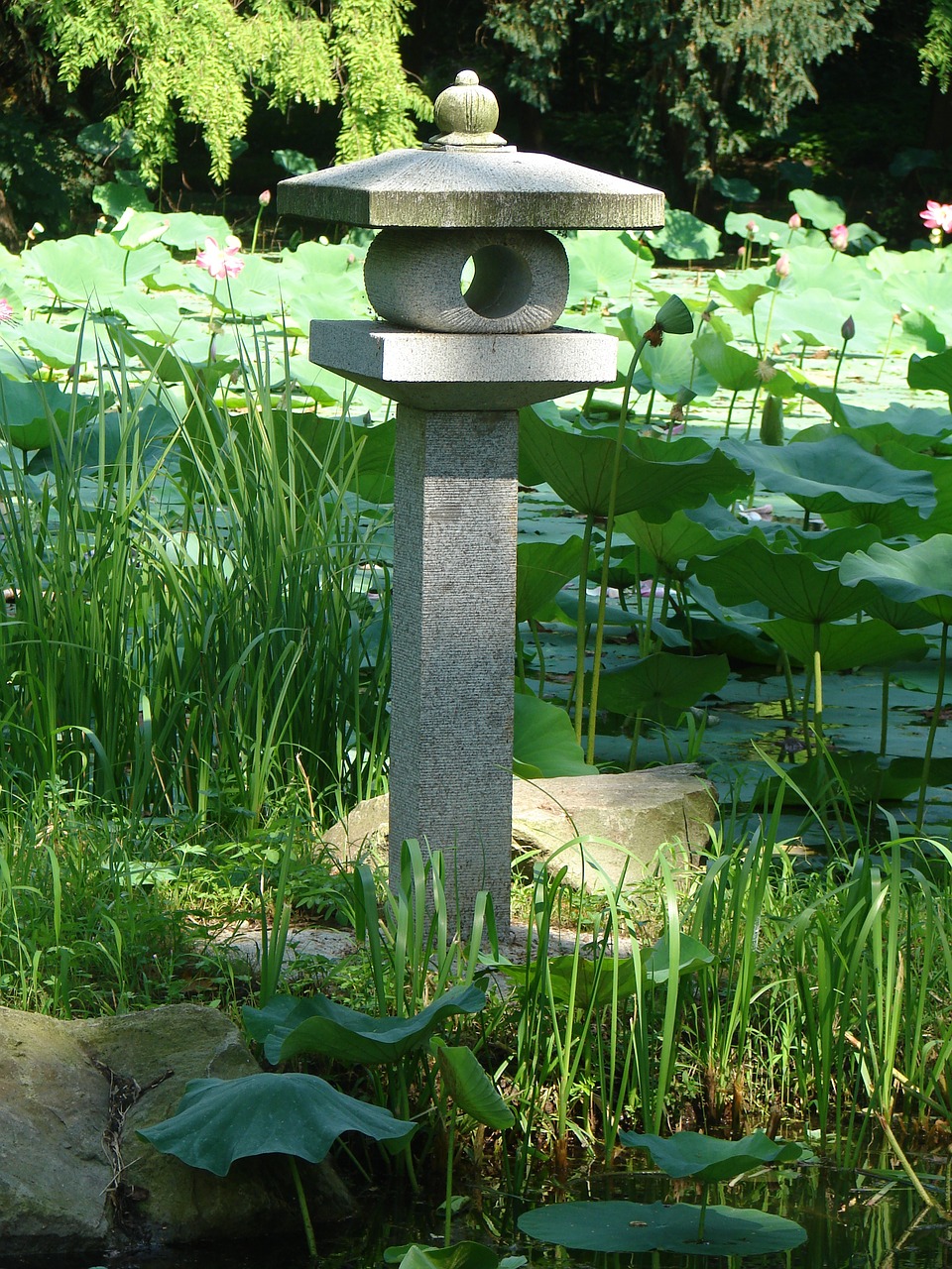 japan lantern garden free photo