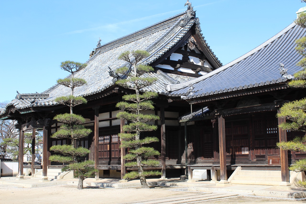 japan temple japanese free photo