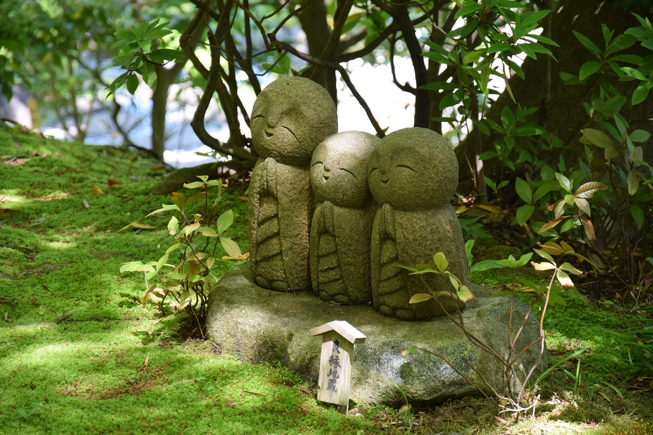 japan garden fairies free photo