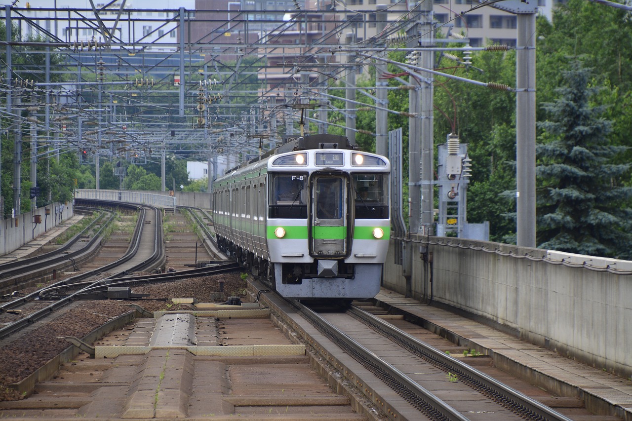 japan train railway free photo