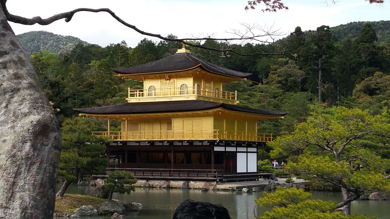 japan pavilion gold free photo
