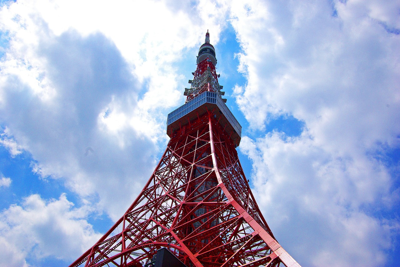 japan tokyo tower free photo